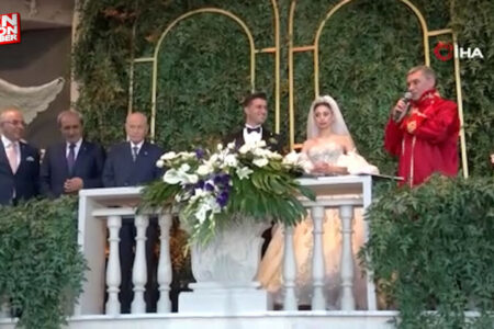 MHP-Vorsitzender Devlet Bahçeli war Trauzeuge