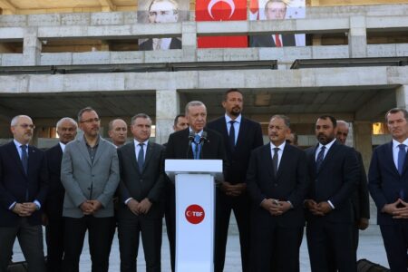 Präsident Erdoğan: Wir werden eine der Türkei würdige Einrichtung nach Istanbul bringen
