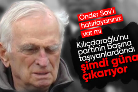 Präsident Sav, der Kemal Kılıçdaroğlu zum CHP-Vorsitzenden ernannte, sprach nach langer Zeit