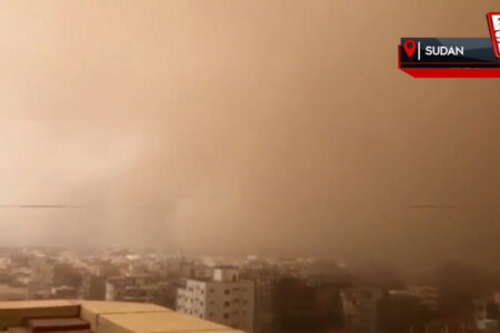 Sandsturm trifft Sudan