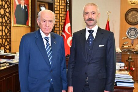 Sedat Şahin besuchte Devlet Bahçeli
