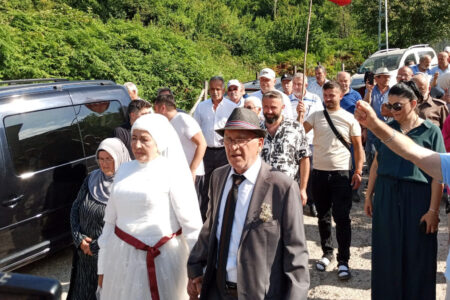 Verspätete Hochzeit in Sinop: Das Gesicht des alten Paares lächelte nach 48 Jahren