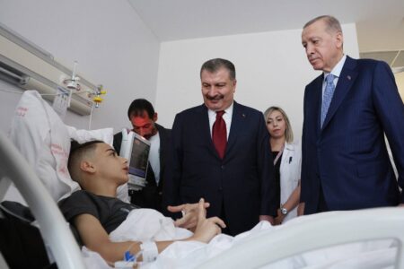 Verwundete Gaza-Bewohner werden in die Türkei gebracht