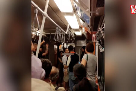 Während der Unruhen in der Istanbuler Metro Yenikapı-Kirazlı wurden Schüsse abgefeuert