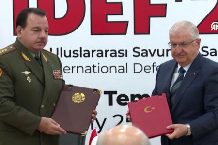 Zwischen Türkiye und Tadschikistan wurde ein Memorandum of Understanding über militärische finanzielle Zusammenarbeit unterzeichnet