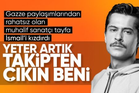 Antwort von İsmail Hacıoğlu an seine Anhänger, die auf Palästina-Beiträge reagierten