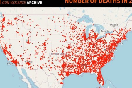 Bericht über bewaffnete Angriffe in den USA im Jahr 2023: Mehr als 40.000 Menschen starben