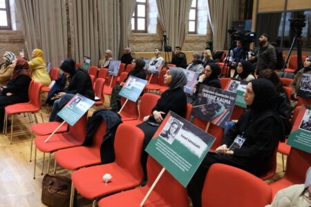 Das Programm „Pronunciation Building Against Occupation“ fand in der Rami-Bibliothek statt