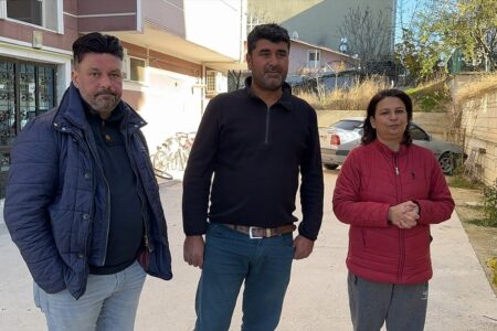 Der Dieb, der vor den Bewohnern des Gebäudes in Burdur geflohen war, wurde gefasst