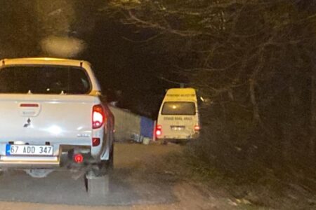 In Zonguldak tötete ein Spezialfeldwebel seine religiös verheiratete Frau im Wald.