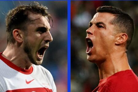 Kerem Aktürkoğlu und Cristiano Ronaldo teilen von der UEFA!