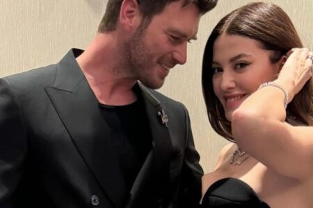 Neue Pose von Kıvanç Tatlıtuğs Sohn Kurt Efe