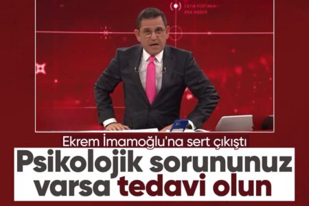 Reaktion von Fatih Portakal an Ekrem İmamoğlu: Lassen Sie sich behandeln, wenn Sie ein psychisches Problem haben