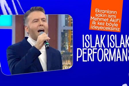 „Wet Wet“-Auftritt von Mehmet Akif Ersoy!  Das Publikum war erstaunt…