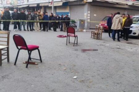 Zwei Gruppen kämpften in Iğdır!  Tische und Stühle flogen durch die Luft