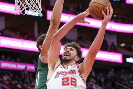 Alperen Şengün machte ein „Double-Double“, Houston Rackets gewannen