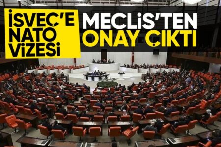 Die Mitgliedschaft Schwedens in der NATO wurde von der Großen Türkischen Nationalversammlung beschlossen