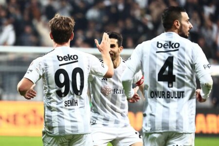 Erste 11 des Spiels Rizespor – Beşiktaş