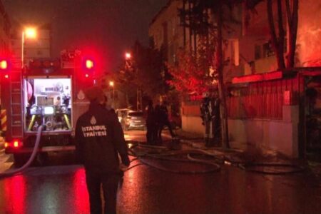 In Pendik, Istanbul, explodierte eine Erdgasleitung: Das Gebäude wurde evakuiert