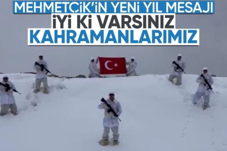 Neujahrsbotschaft von Mehmetçik: Frohes neues Jahr, mein Truthahn!