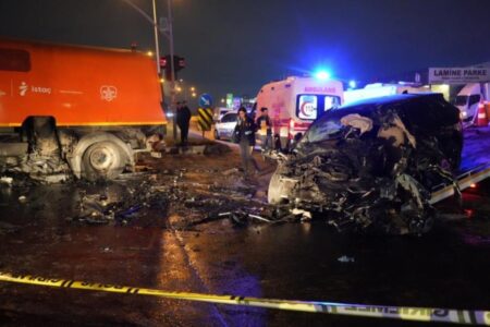 Schrecklicher Unfall in Esenyurt, Istanbul: 2 Menschen kamen ums Leben