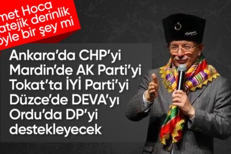 Ahmet Davutoğlus Fahrplan für die Kommunalwahlen: Unterstützung für CHP, İyi Parti…