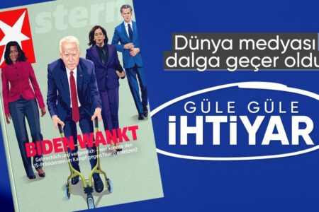 Alman Stern dergisi Biden’ı çizdi: Zayıf ve unutkan