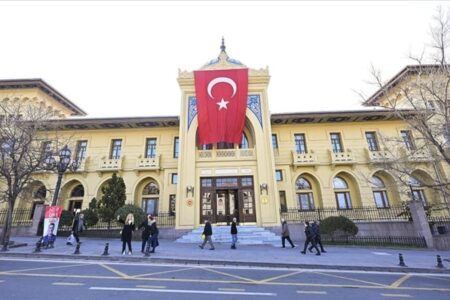 Das Ankara-Palastmuseum, das Werke aus der osmanischen und republikanischen Zeit enthält, wurde für Besucher geöffnet.