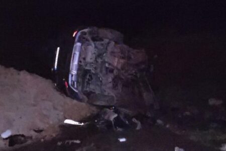 Der Fahrer des Jeeps, dessen Motor in Hatay ausging und in Schrott verwandelte, wurde schwer verletzt.