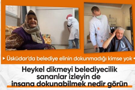 Die Gemeinde Üsküdar bietet weiterhin Dienstleistungen für Senioren an