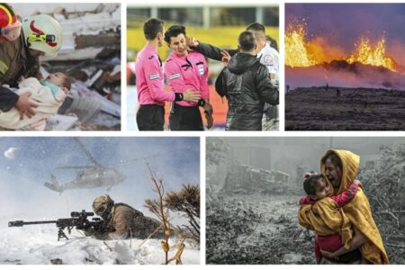 Die Wahl der Agentur Anadolu zu den „Shots of the Year“ ist abgeschlossen