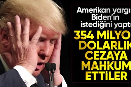 Donald Trump hat im Fall von Immobilienbetrug eine Geldstrafe von 355 Millionen US-Dollar verhängt