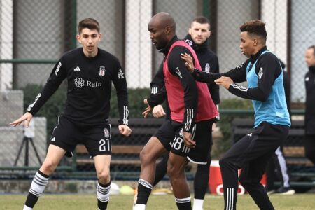 Ernest Muci und Al-Musrati absolvierten ihr erstes Training in Beşiktaş
