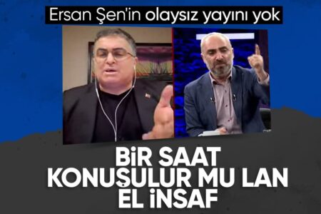 Ersan Şen und İsmail Saymaz stritten in der Live-Übertragung: Können wir eine Stunde lang reden?