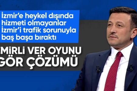 Hamza Dağ: Das größte Problem ist derzeit der Verkehr in Izmir