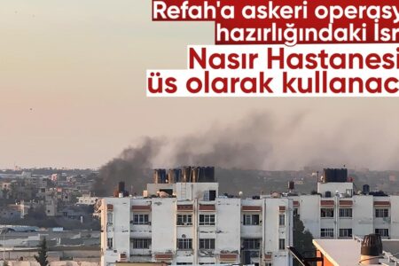 Israel bereitet sich darauf vor, Rafah von hier aus anzugreifen!  Sie werden das Nasser-Krankenhaus zu einer Basis machen