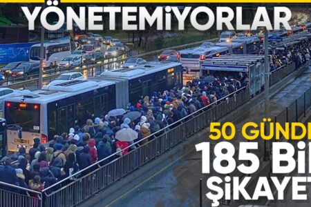 Istanbuls Problem mit den öffentlichen Verkehrsmitteln: 185.000 Beschwerden in 50 Tagen