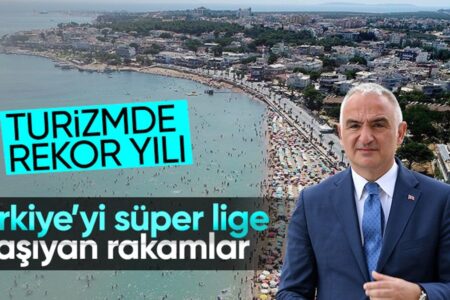Mehmet Nuri Ersoy gab die Tourismuszahlen bekannt: Ziel sei die Superliga im Tourismus