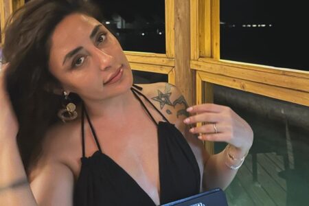 Melek Mossos Malediven-Pose erschütterte die sozialen Medien!  Sie tanzte in ihrem gelben Bikini