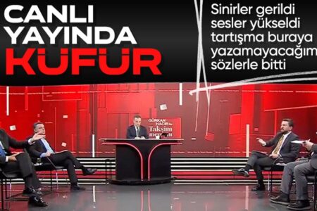 Momente, in denen CHP-Mitglied Şaban Sevinç in der Live-Übertragung fluchte
