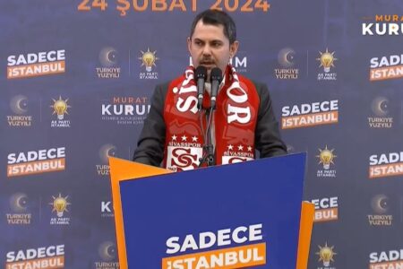 Murat Kurum nahm am Sivas-Treffen in Sancaktepe teil