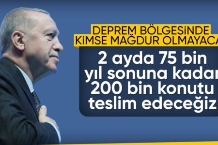 Präsident Erdoğan: In der Erdbebenregion wird niemand Opfer werden