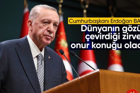 Präsident Erdogan ist in den Vereinigten Arabischen Emiraten: Er wird Ehrengast des Weltregierungsgipfels sein