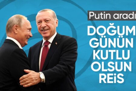 Putin gratulierte Präsident Erdogan zu seinem Geburtstag