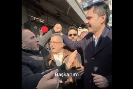 Sie wandten sich auf Kurdisch an Murat Kurum: „Wir werden Sie dieses Mal unterstützen.“