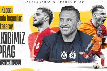Startelf des Spiels Galatasaray – Sparta Prag