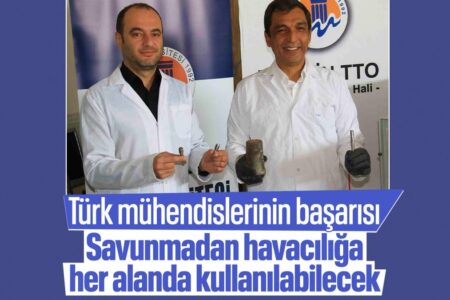 Türkische Ingenieure entwickelten: Importierte Verbindungselemente aus Stahl werden nun in der Türkei hergestellt