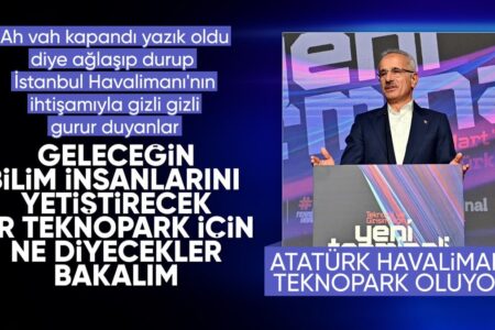 Abdulkadir Uraloğlu: Der Flughafen Atatürk wird der größte Technopark unseres Landes sein