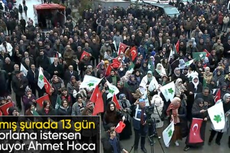 Ahmet Davutoğlu ist in Kars!  Er konnte nicht die Menschenmenge versammeln, die er erwartet hatte …