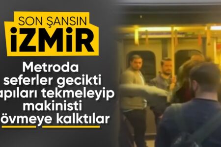 Als in Izmir die U-Bahn kaputt ging, brach Chaos aus: Sie traten die Türen ein.